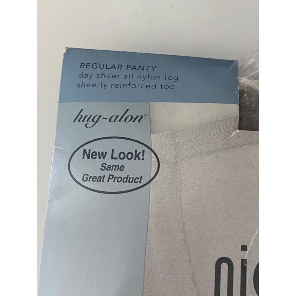 Hug Alon Nice Touch Day Sheer Non Control Driftwood Size C Sheer Toe New Vintage